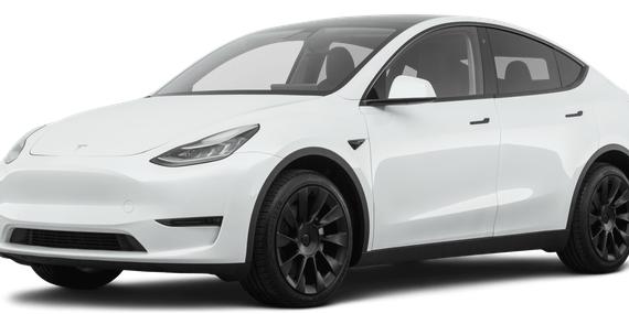 TESLA MODEL Y 2020 5YJYGDEF8LF003446 image